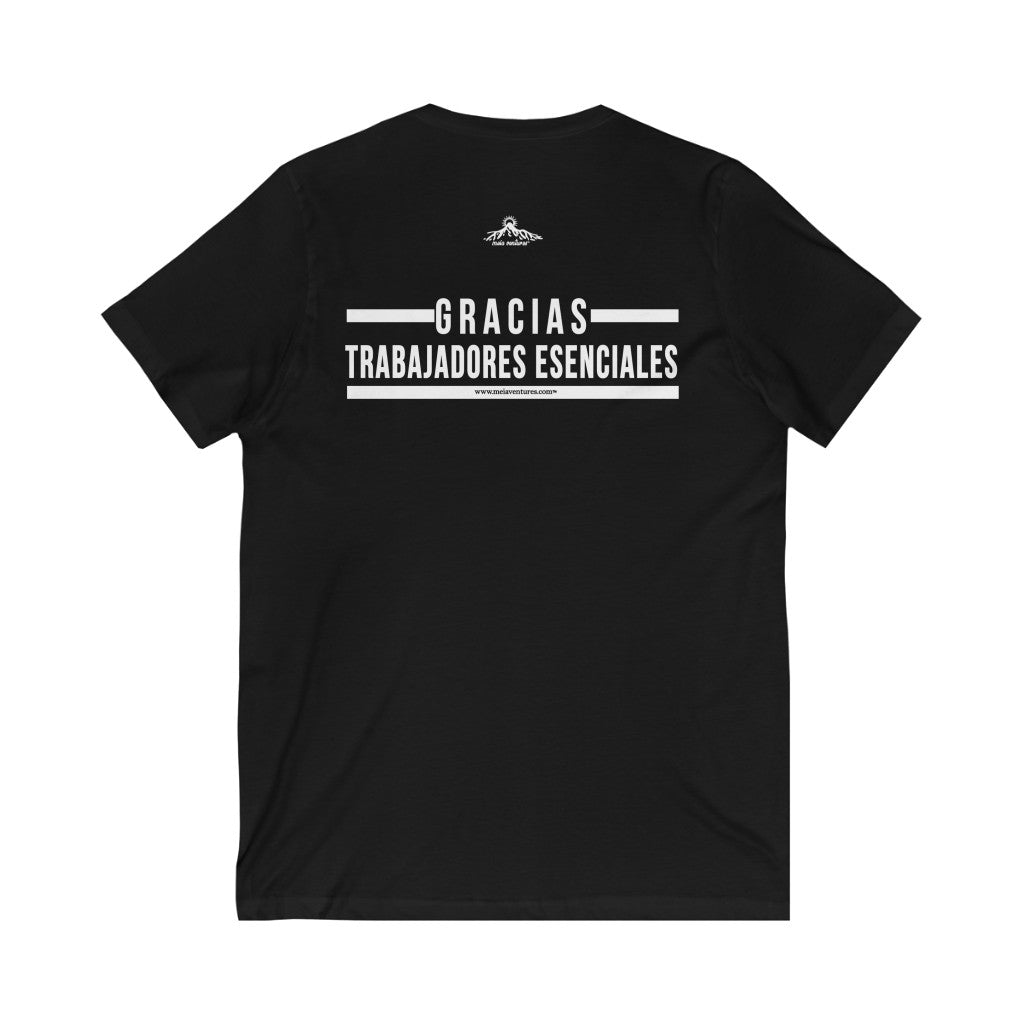 Essential Workers Tee Gracias Trabajadoras Esenciales V-Neck Tee