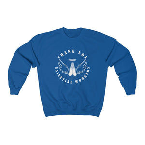 Essential Workers Thank You Heavy Blend™ Crewneck Sweatshirt