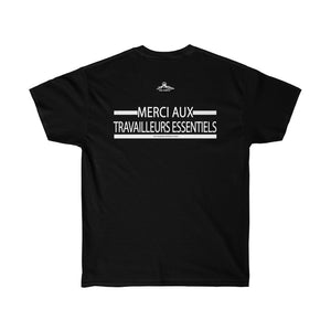 Essential Workers Merci Aux Travailleurs Essentiels Thank You T-Shirt