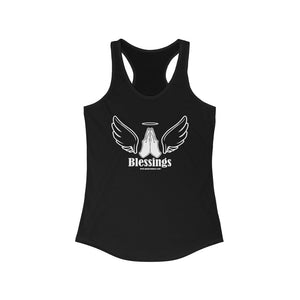 Blessings Gratitude Appreciation Racerback Tank Top