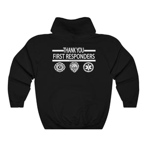 First Responders Thank You Appreciation Hooded Sweatshirt