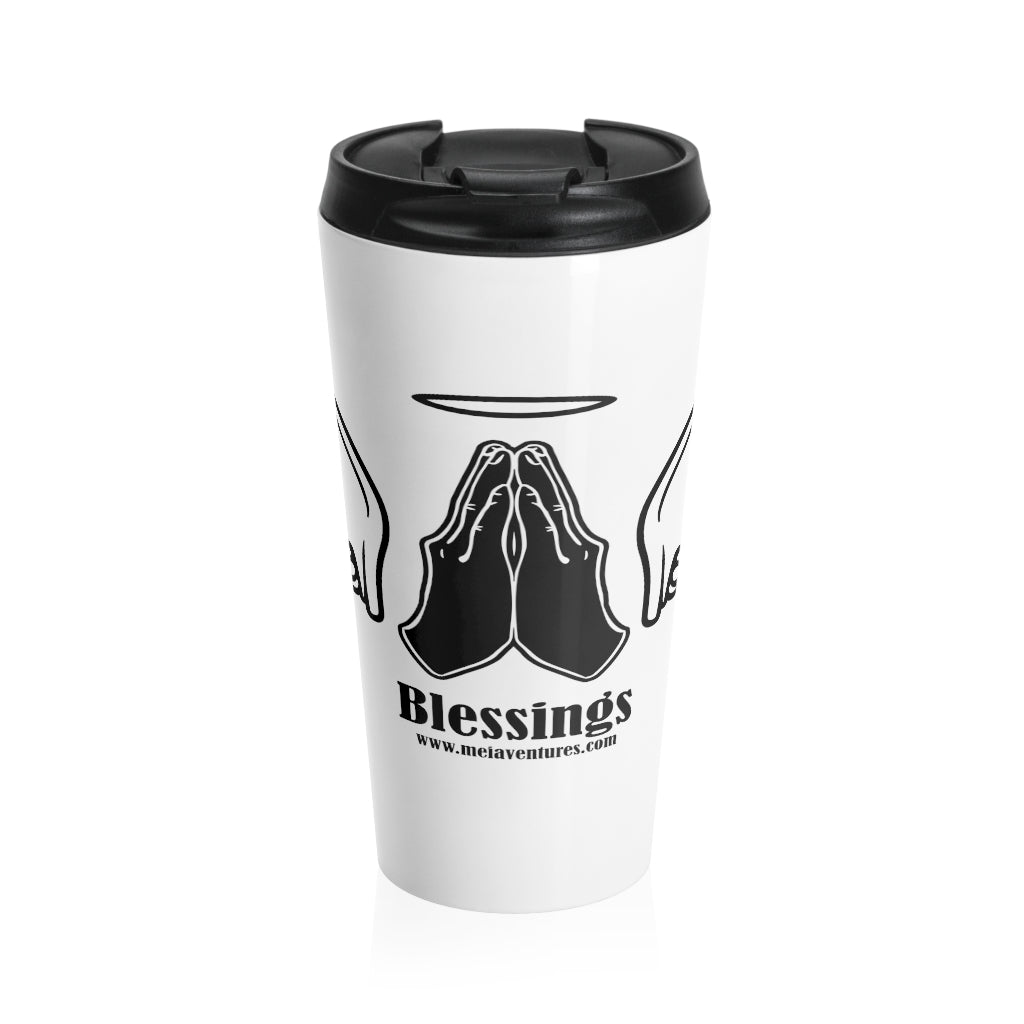 Blessings Gratitude Appreciation Stainless Steel Travel Mug