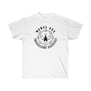 Essential Workers Merci Aux Travailleurs Essentiels Thank You T-Shirt