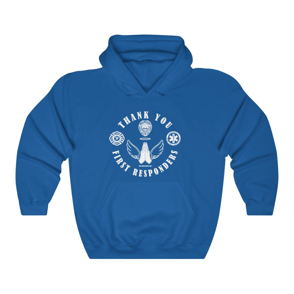 First Responders Thank You Appreciation Hooded Sweatshirt