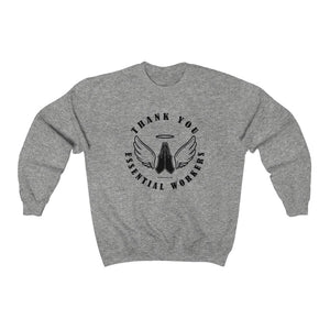 Essential Workers Thank You Heavy Blend™ Crewneck Sweatshirt