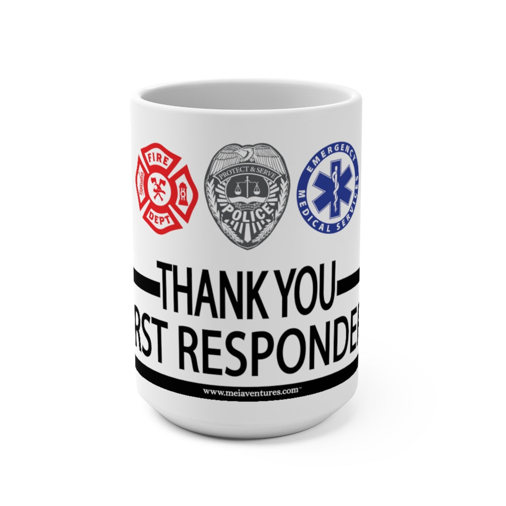 First Responders Thank You Mug 15oz