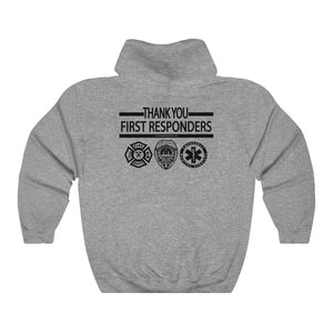 First Responders Thank You Appreciation Hooded Sweatshirt