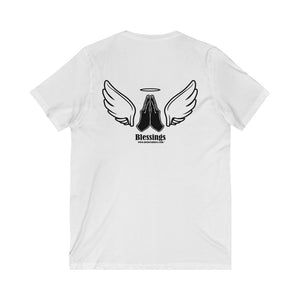 Blessings Gratitude Appreciation V-Neck Tee