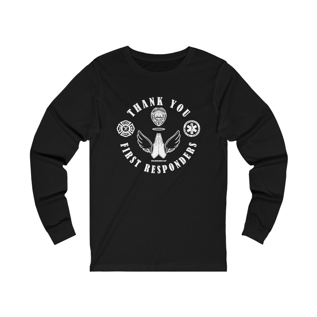 First Responders Thank You Long Sleeve Tee