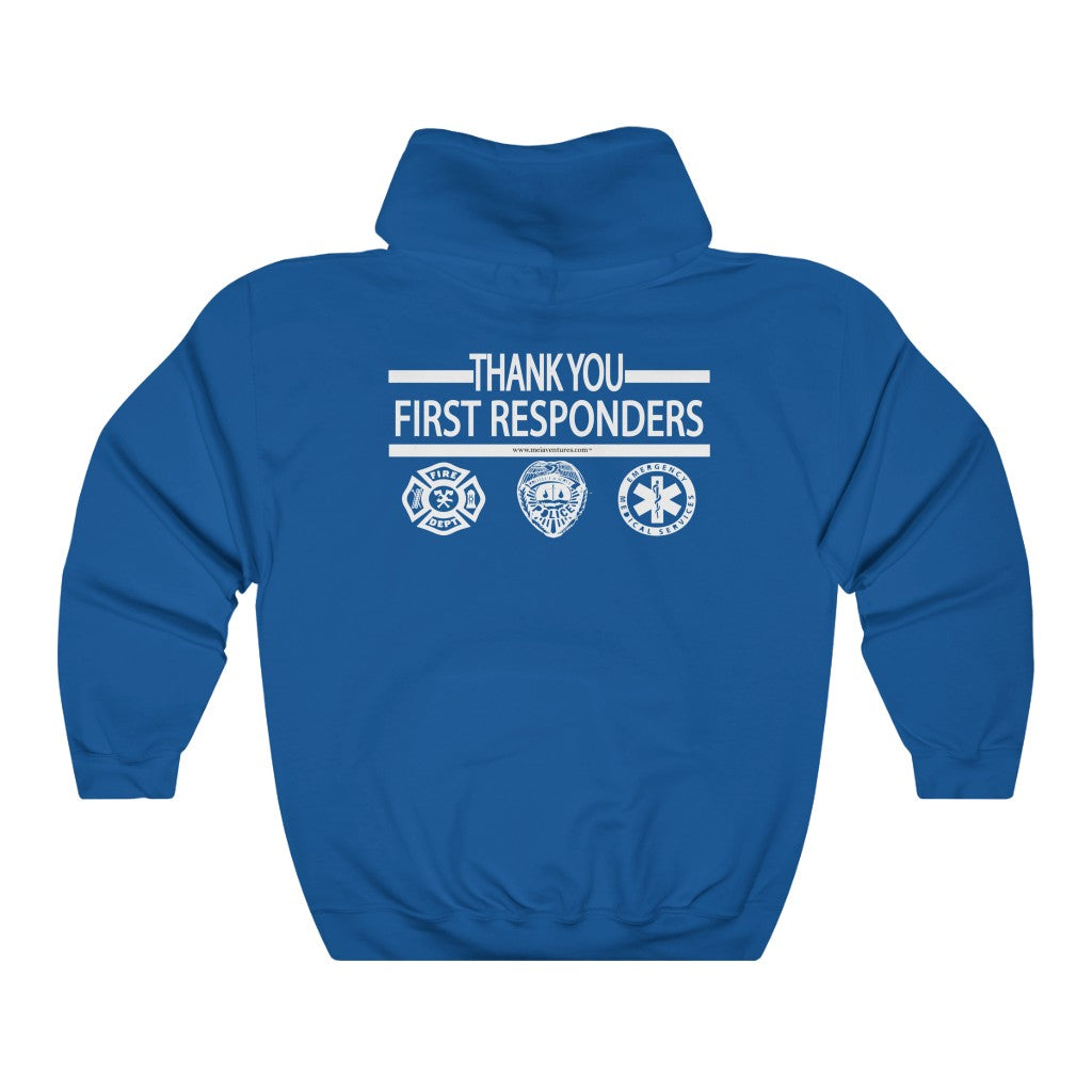 First Responders Thank You Appreciation Hooded Sweatshirt