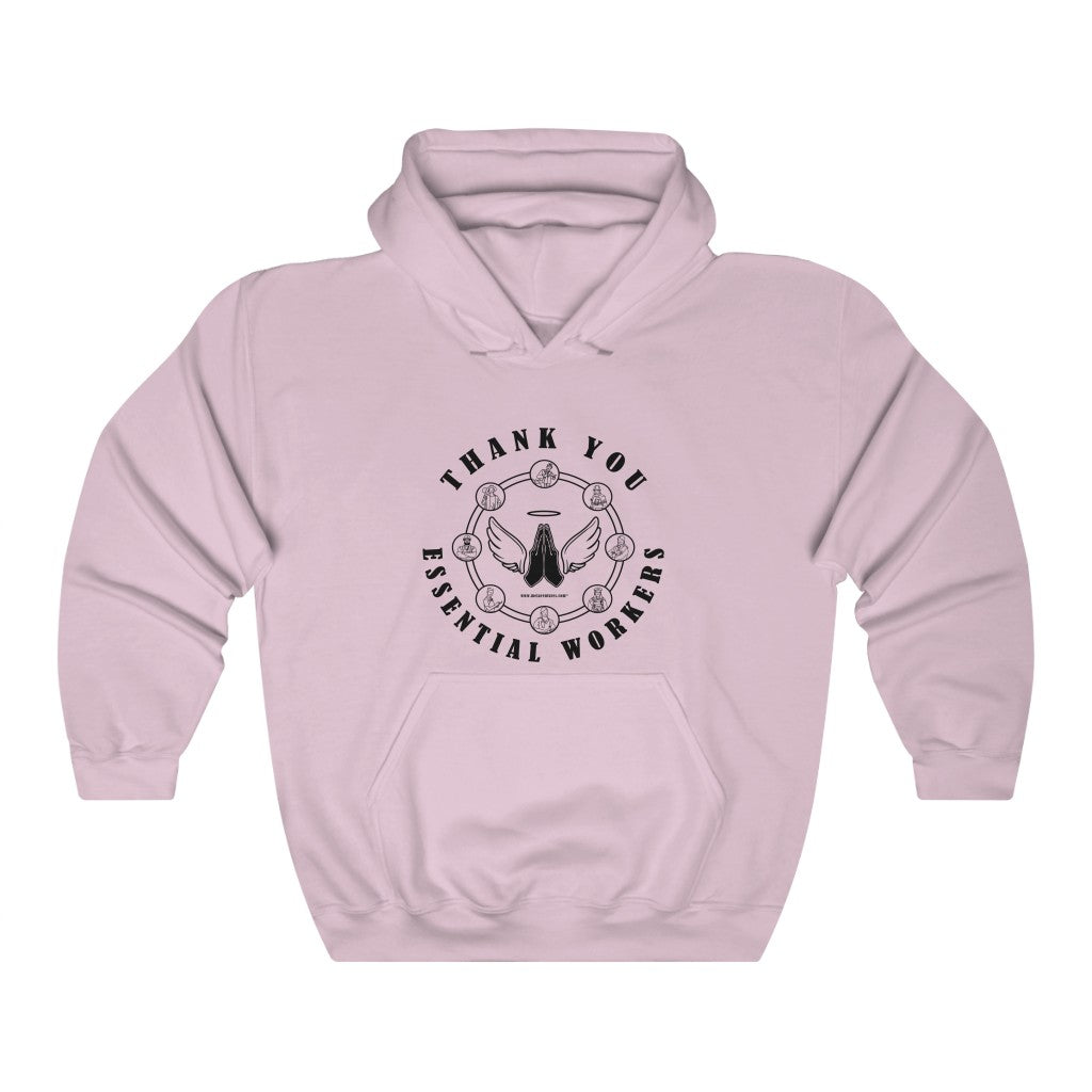 Essential Workers Blessings Thank You Gratitude Hooded Sweatshirt