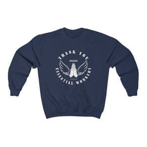 Essential Workers Thank You Heavy Blend™ Crewneck Sweatshirt