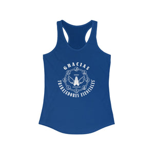 Essential Workers Gracias Trabajadoras Esenciales Racerback Tank