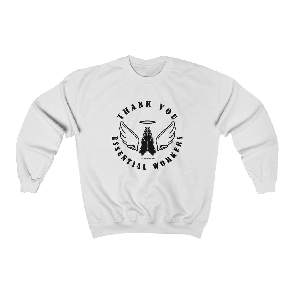 Essential Workers Thank You Heavy Blend™ Crewneck Sweatshirt