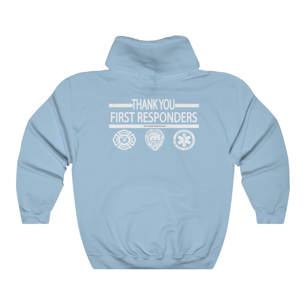 First Responders Thank You Appreciation Hooded Sweatshirt