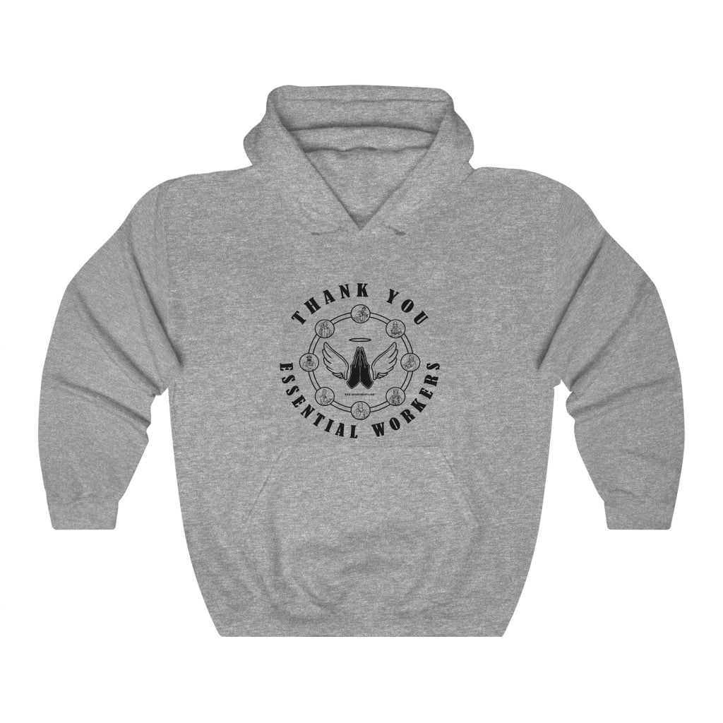 Essential Workers Blessings Thank You Gratitude Hooded Sweatshirt