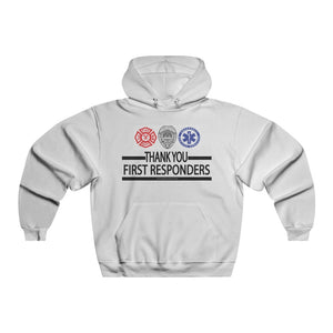 First Responders Thank You Gratitude Men's NUBLEND® Hooded Sweatshirt