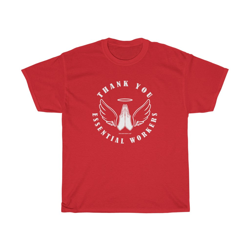 Essential Workers Thank You Heavy Cotton Tee