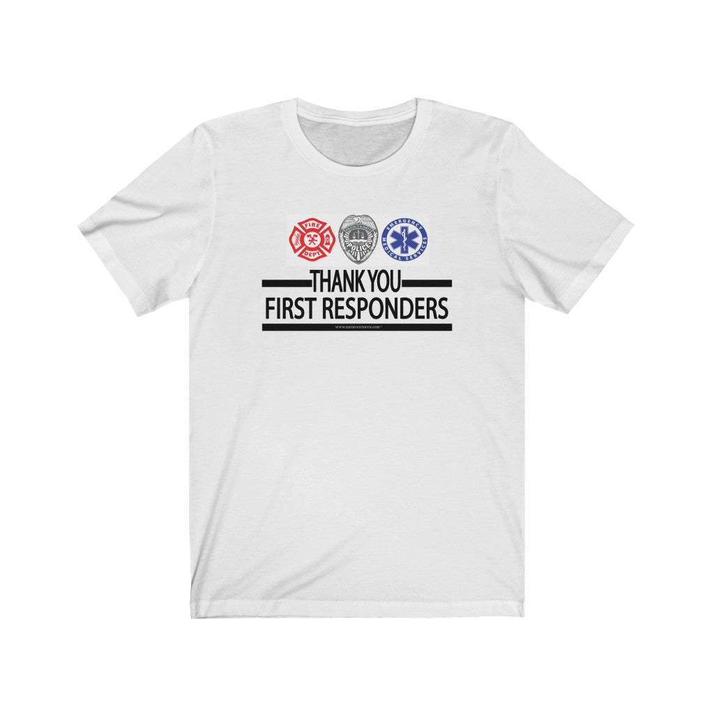 First Responders Thank You Short Sleeve Tee