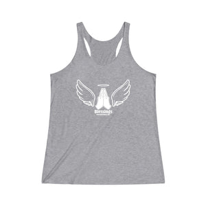 Blessings Gratitude Appreciation Racerback Tank Top