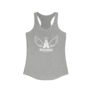 Blessings Gratitude Appreciation Racerback Tank Top