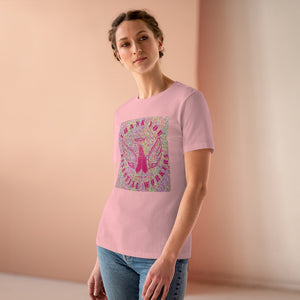 Essential Worker Thank You Women's Premium Tee, pink and sparkles