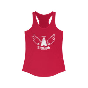 Blessings Gratitude Appreciation Racerback Tank Top