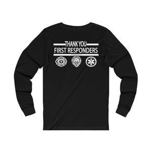 First Responders Thank You Long Sleeve Tee