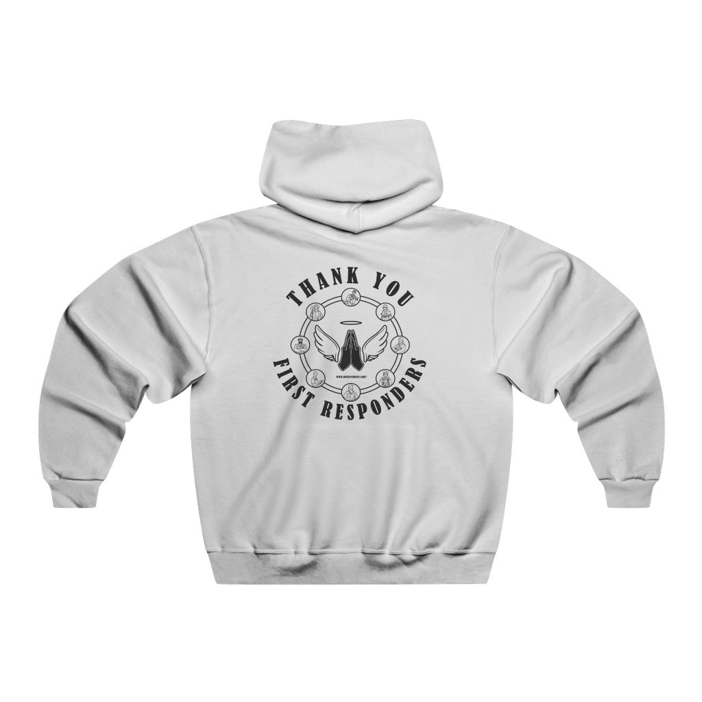 First Responders Thank You Gratitude Men's NUBLEND® Hooded Sweatshirt