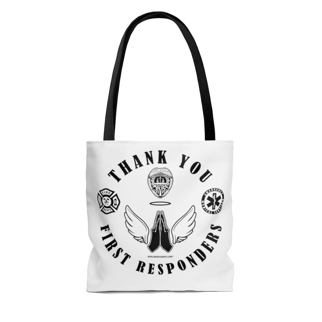 First Responders Thank You AOP Tote Bag