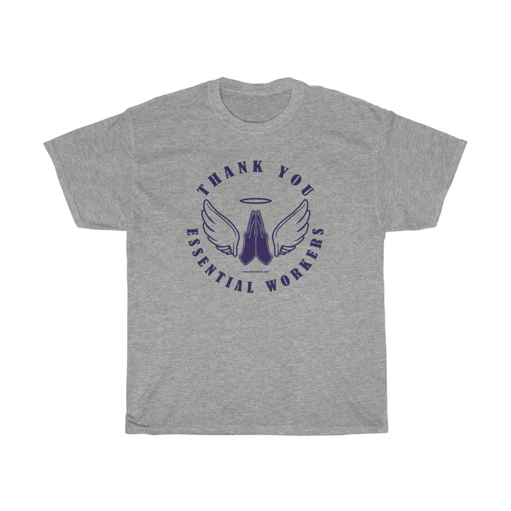 Essential Workers Thank You Heavy Cotton Tee